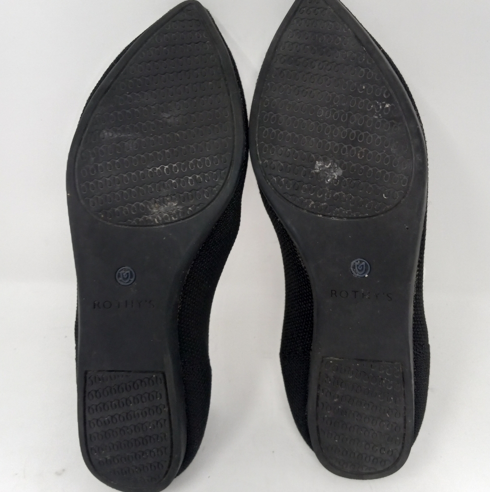 Black Pointy Rothys Size 7.5 - Picture 7 of 8